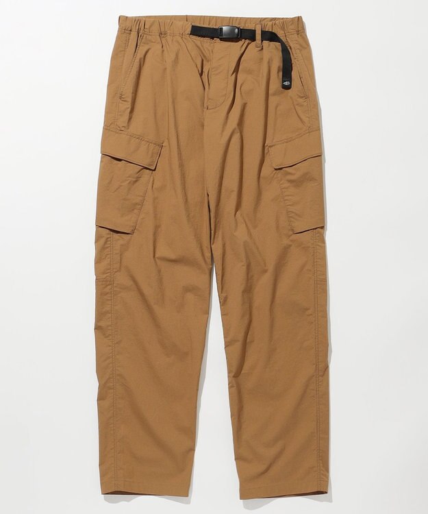 JOSEPH ABBOUD MOUNTAIN 【軽量】ハイパワーストレッチカルゼ トレッキングカーゴパンツ キャメル系