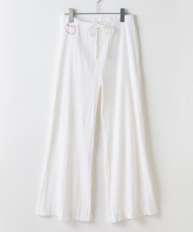 crêprie tsumori chisato creperie WIDE PANTS クレプリ ワイドパンツ WHITE