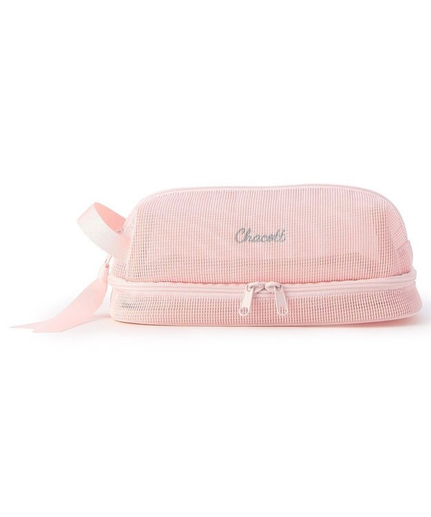 Chacott メッシュポーチ ロイヤルピンク