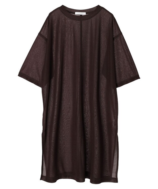 Green Parks シアーカットチュニック Brown