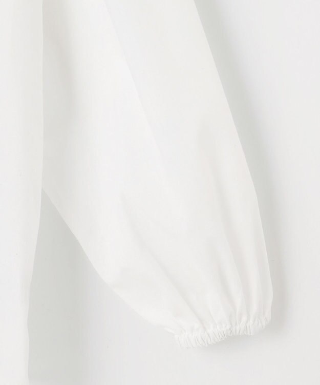 Feroux 【洗える】カフタンシャツ ブラウス ホワイト系