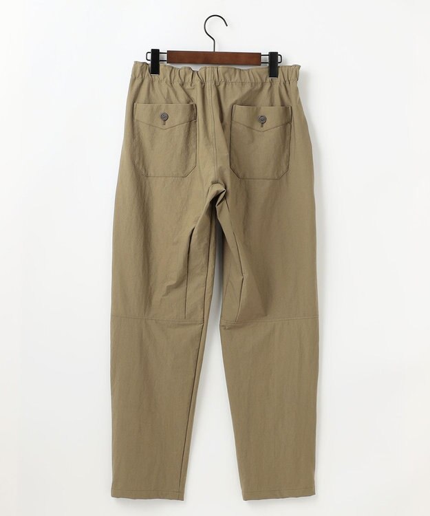 JOSEPH ABBOUD MOUNTAIN 【JAPANファブリック/2WAYストレッチ】ヴィンテージナイロンカルゼストレッチベイカー パンツ ベージュ系