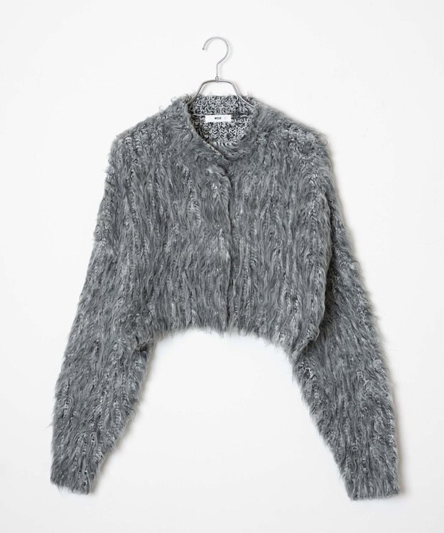 WEGO モンスターニットカーディガン ブラック