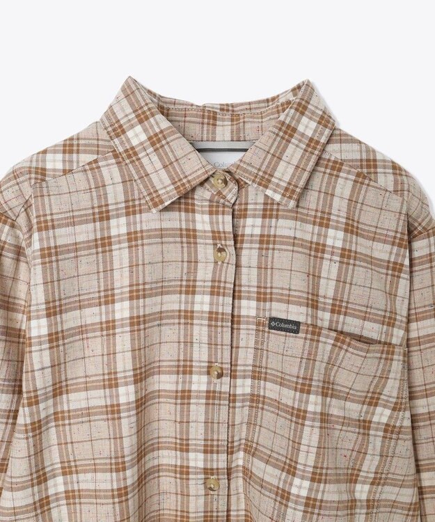 Columbia Columbia/ ウィメンズブルーポイントクリークウーブンロングスリーブシャツ /コロンビア Dark Stone Everyday Tartan
