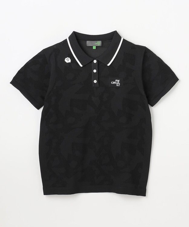 PW CIRCULUS 【WOMEN】ＤＯＶＥモチーフ ニッポロ ゴルフウェア レディース ブラック系