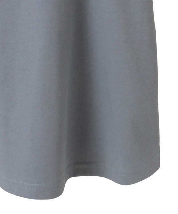 earth music&ecology フリルスリーブカットソー Sax