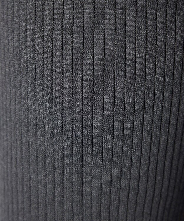 NAVE 【ReNAVE・手洗い可】スポンディッシュニットワイドリブパンツ グレー系