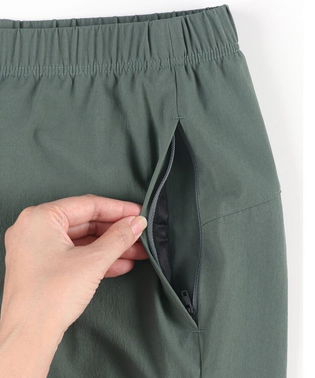 CW-X 【MEN】 CW-X ボトムス ひざ上丈 はっ水(本体) 布帛素材 UVカット率90%以上(本体) メンズ DHO305 /ワコール オリーブ