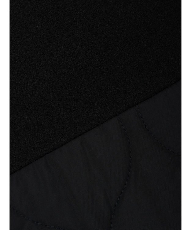 CRAFT STANDARD BOUTIQUE キルティング切替フードコート Black