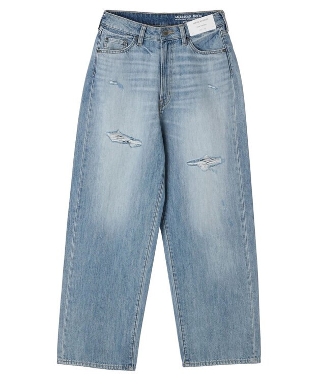 AMERICAN HOLIC ダメージデニムパンツ Light Indigo