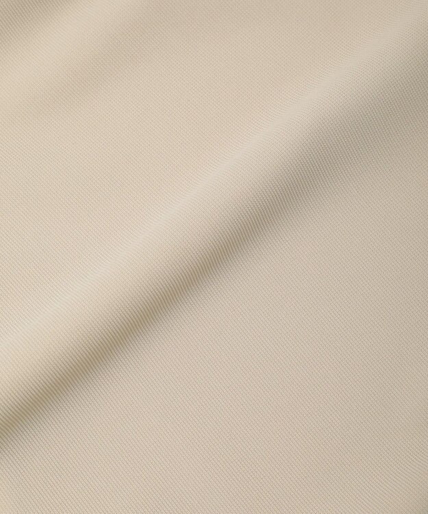 Green Parks 楽ちんリップルペプラムベスト Light Beige