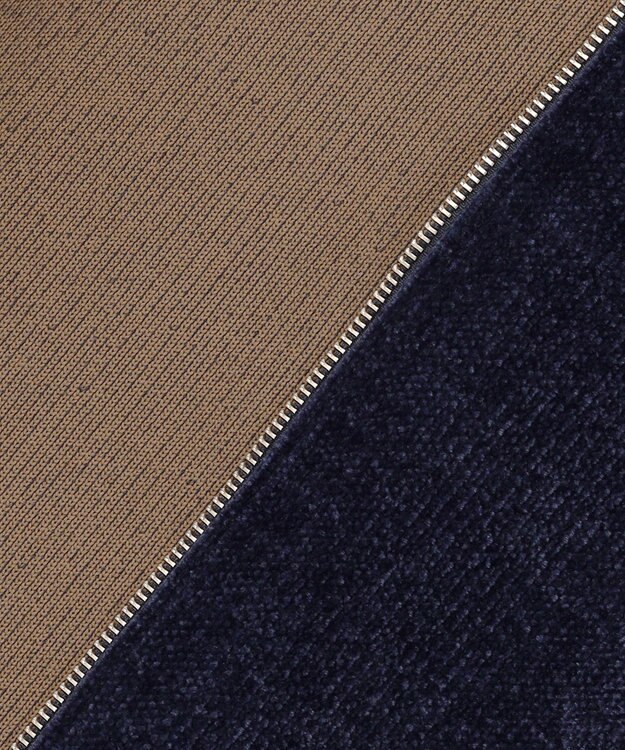 J.PRESS MEN 【WEB・一部店舗限定】モールダブルフェイス ドライバーズニット ネイビー系