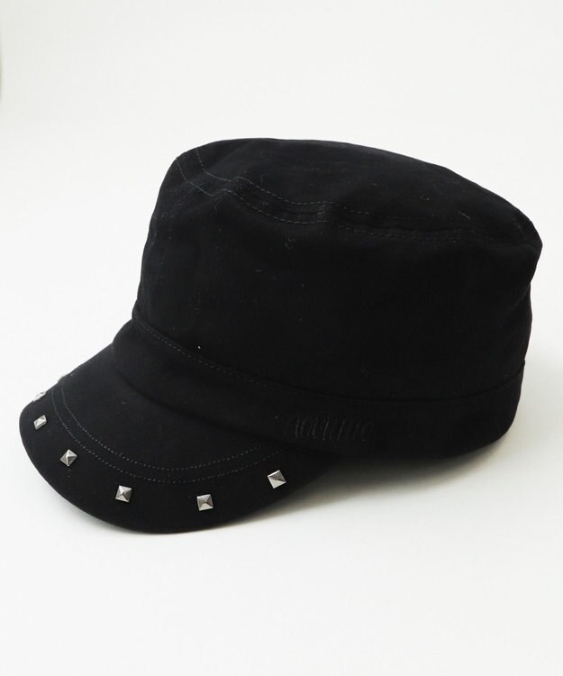 WEGO スタッズワークキャップ ブラック
