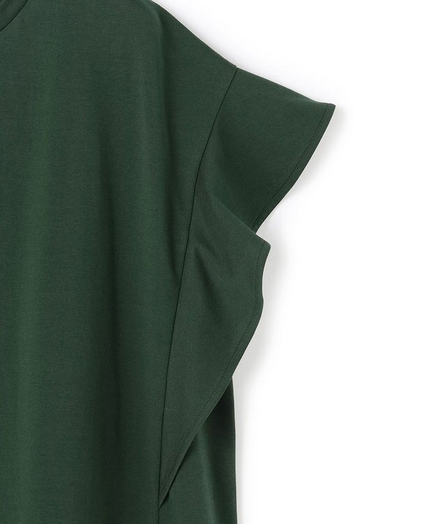UNFILO プレーティング フレアスリーブ Tシャツ グリーン