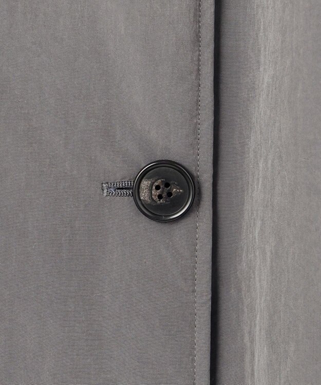 23区 【洗える】LIMONTA ステンカラー ライトアウター グレー系