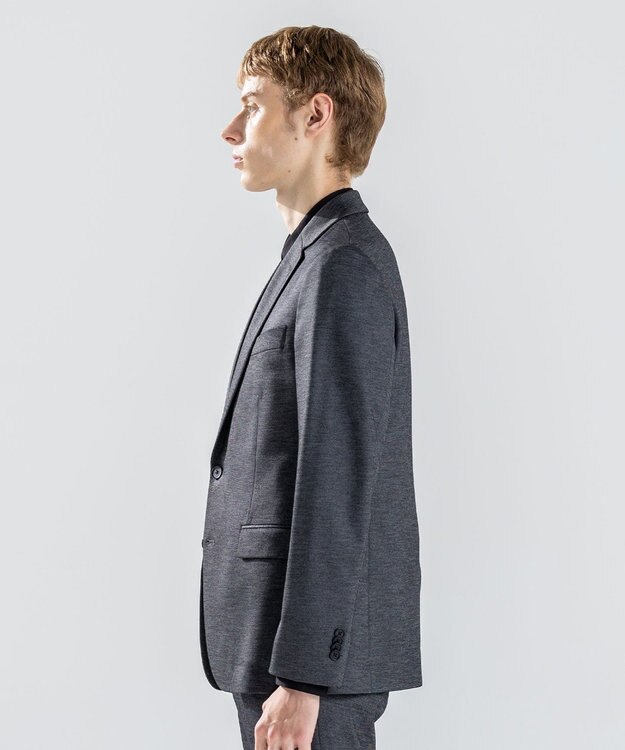 JOSEPH HOMME 新素材【ストレッチ/セットアップ対応】シルキーウールジャージー ジャケット ライトグレー系