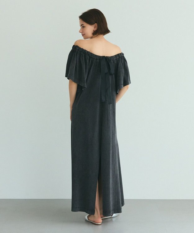 GRACE CONTINENTAL ピグメントワンピース ブラック