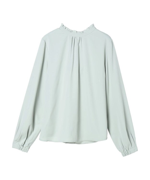 earth music&ecology ２ｗａｙフリルブラウス Mint