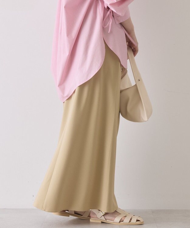 AMERICAN HOLIC 【イージーケア】ナローマーメイドスカート Beige