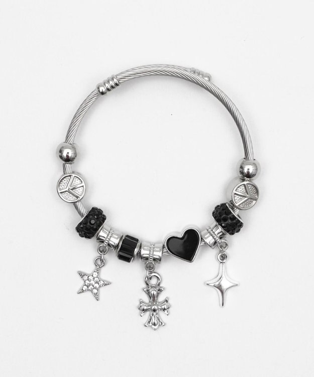 WEGO Lチャームブレス ブラック