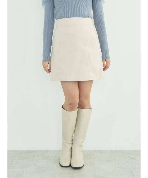 earth music&ecology ミニスカート Beige