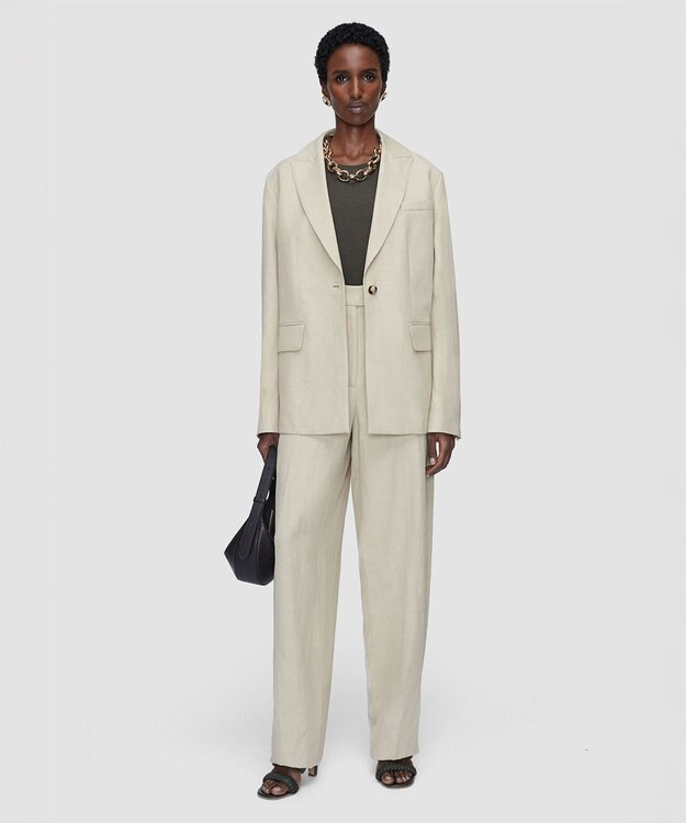 JOSEPH ライトリネンブレンド　ジャケット Powder