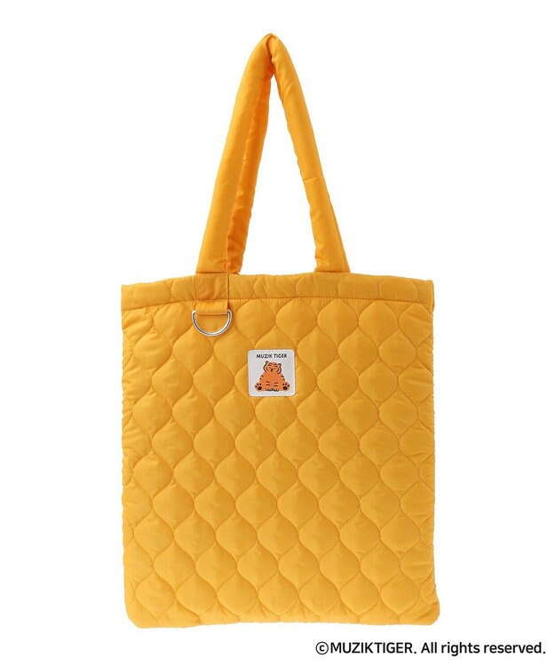 Green Parks ムジークタイガー/カラーキルトトートBAG Orange