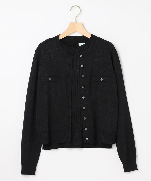 【buecherwurm】タグ付き新品‼️wb アンサンブル ニット 先行予約】ラメアンサンブル ニット / 組曲 | ファッション通販