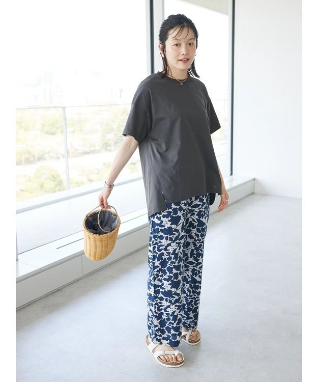 CRAFT STANDARD BOUTIQUE UVカット / バックテールプルオーバー Charcoal Gray