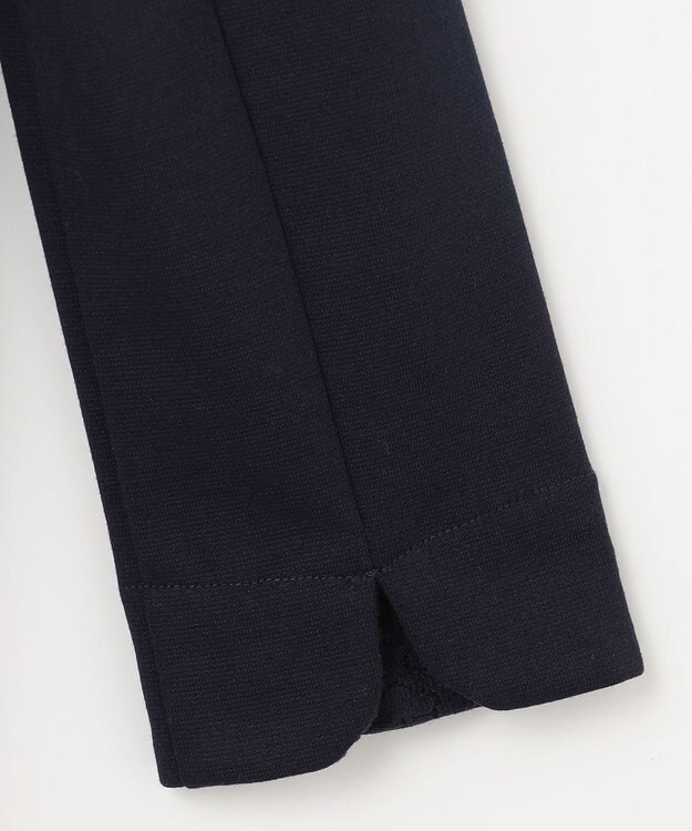 ANY KIDS 襟付き 長袖 ワンピース ネイビー