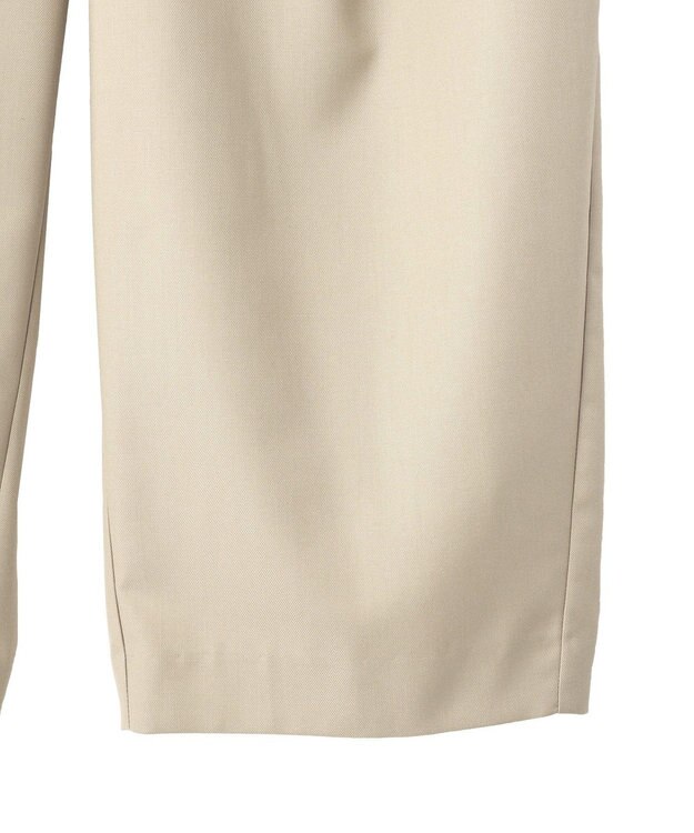 YECCA VECCA ベルト付きカーヴィーパンツ Beige