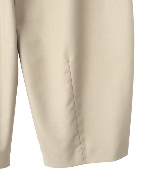 YECCA VECCA ベルト付きカーヴィーパンツ Beige