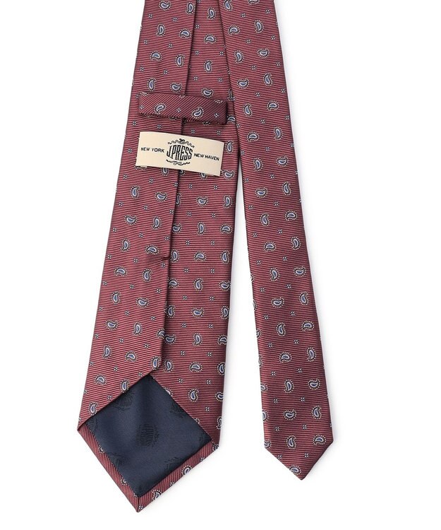 J.PRESS MEN 【VINTAGE JACQUARD COLLECTION】ペイズリー柄 ネクタイ ワイン系7