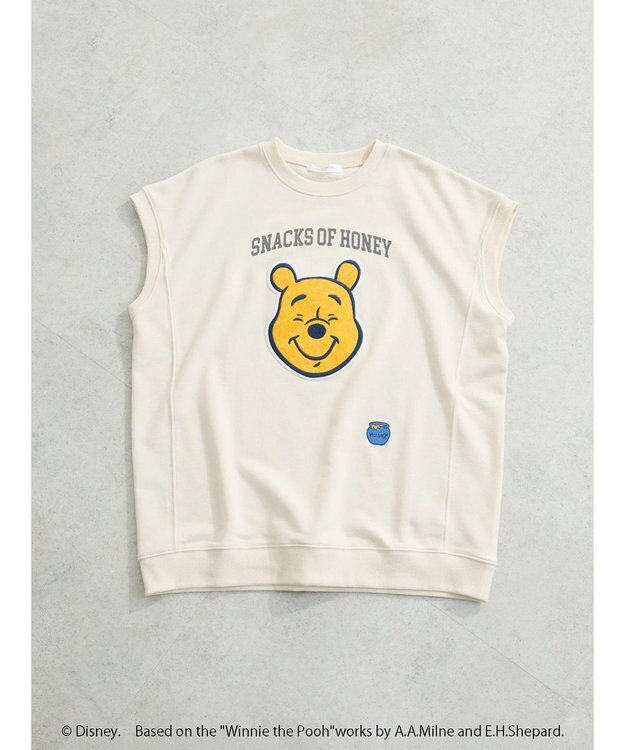 Green Parks Ｗｉｎｎｉｅ　ｔｈｅ　Ｐｏｏｈ／ノースリーブベスト Ivory