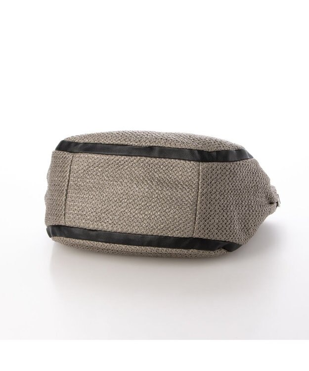 Y'SACCS ストロー風2wayトートバッグ グレージュ