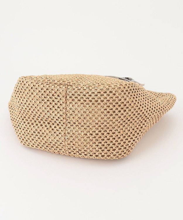 23区 MARCO MASI ラフィア トートバッグ アイボリー