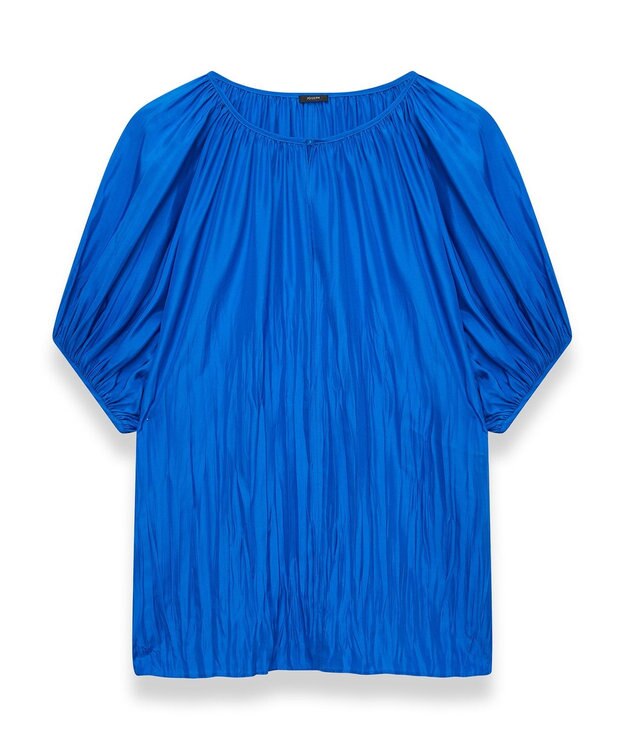 JOSEPH 【洗える】ハボタイ　ルーズフィットブラウス Ultra Marine