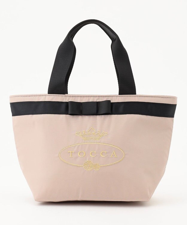 TOCCA 【WEB＆一部店舗限定】POINT OF RIBBON COOLERBAG クーラーバッグ ベージュ系