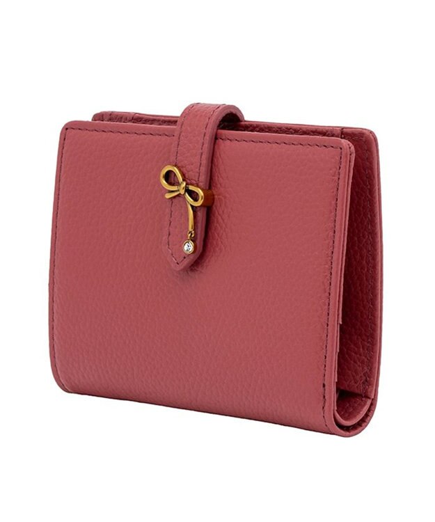 LANVIN en Bleu リュバン コンパクト二つ折り財布 ピンク