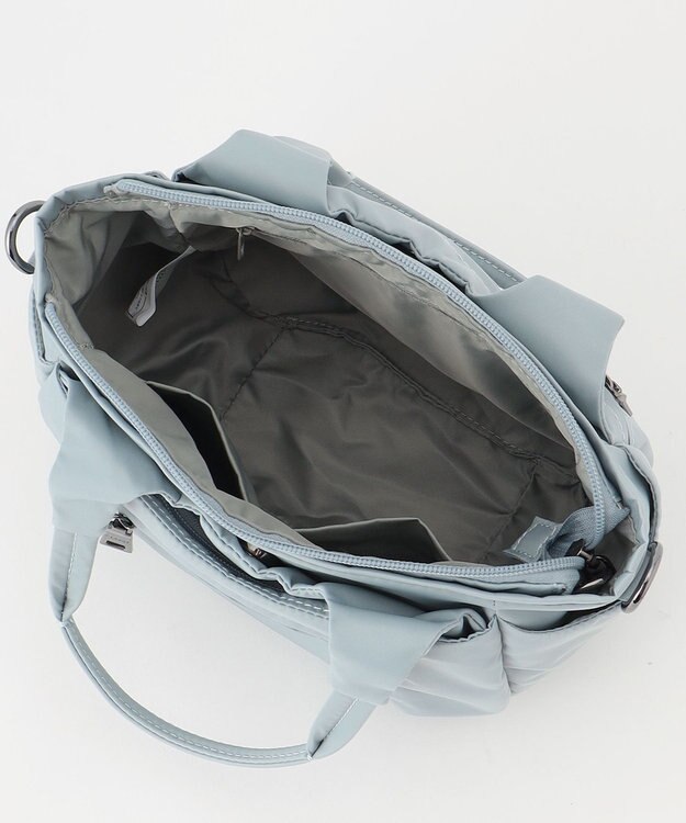 Y'SACCS 【Y’SACCS vous et】ラウンド2WAYミニトート ライトブルー