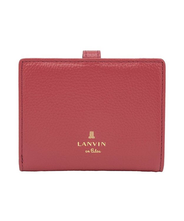 LANVIN en Bleu リュバン コンパクト二つ折り財布 ピンク
