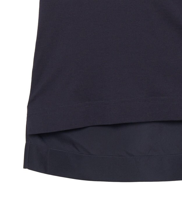 JOSEPH ジャージーハボタイ　ショートスリーブトップス Navy