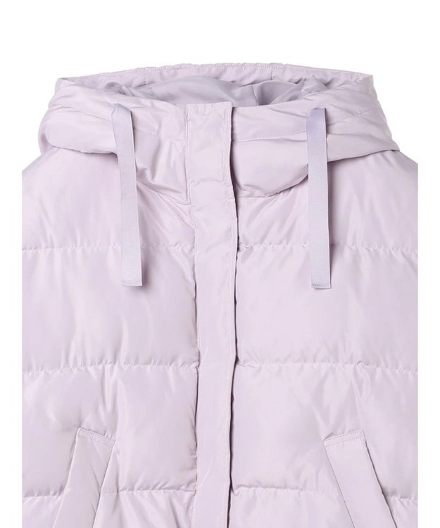 earth music&ecology フーディー中綿ブルゾン Pink