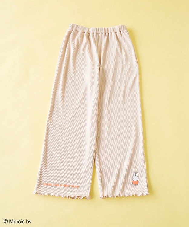 Green Parks ｍｉｆｆｙ／ワンポイントカットリブパンツ Light Beige