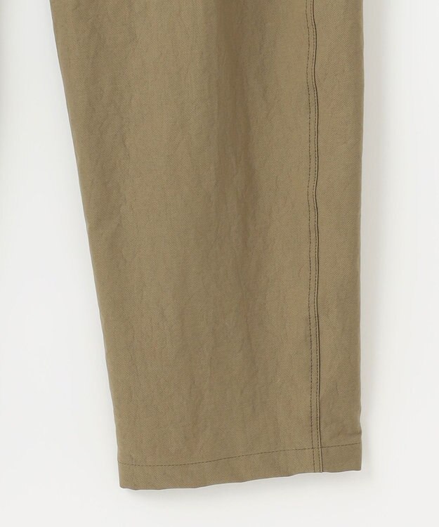 JOSEPH ABBOUD MOUNTAIN 【JAPANファブリック/2WAYストレッチ】ヴィンテージナイロンカルゼストレッチベイカー パンツ ベージュ系