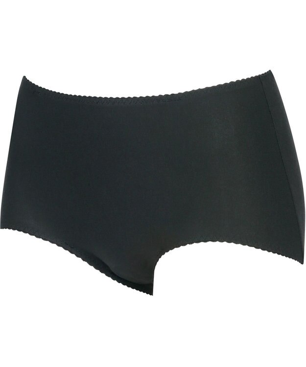 Wing ショーツ　【骨盤底筋サポートショーツ】　骨盤底筋群のゆるみをサポート　はきこみ丈ふつう　ウイング／ワコール　EC7010 ブラック