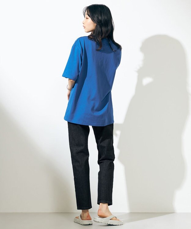 SHARE PARK LADIES 〈CIMMARON CORE〉CLAUDIA スリムテーパードパンツ ブラック系