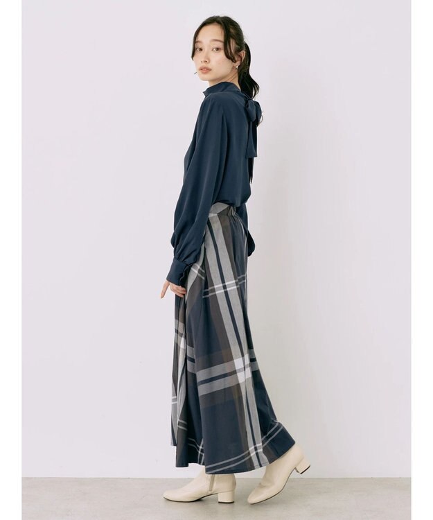 earth music&ecology ２ＷＡＹボウタイブラウス Ivory