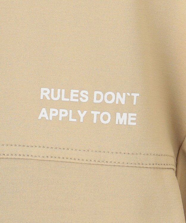 PW CIRCULUS 【吸水速乾 / UV遮蔽率99% UVカット / ストレッチ】【WOMEN】メッシュポケットモックネックT ゴルフウェア レディース ベージュ系