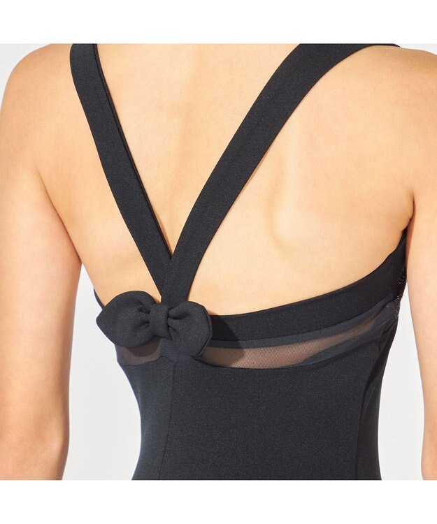 Chacott キャミソールレオタード ブラック